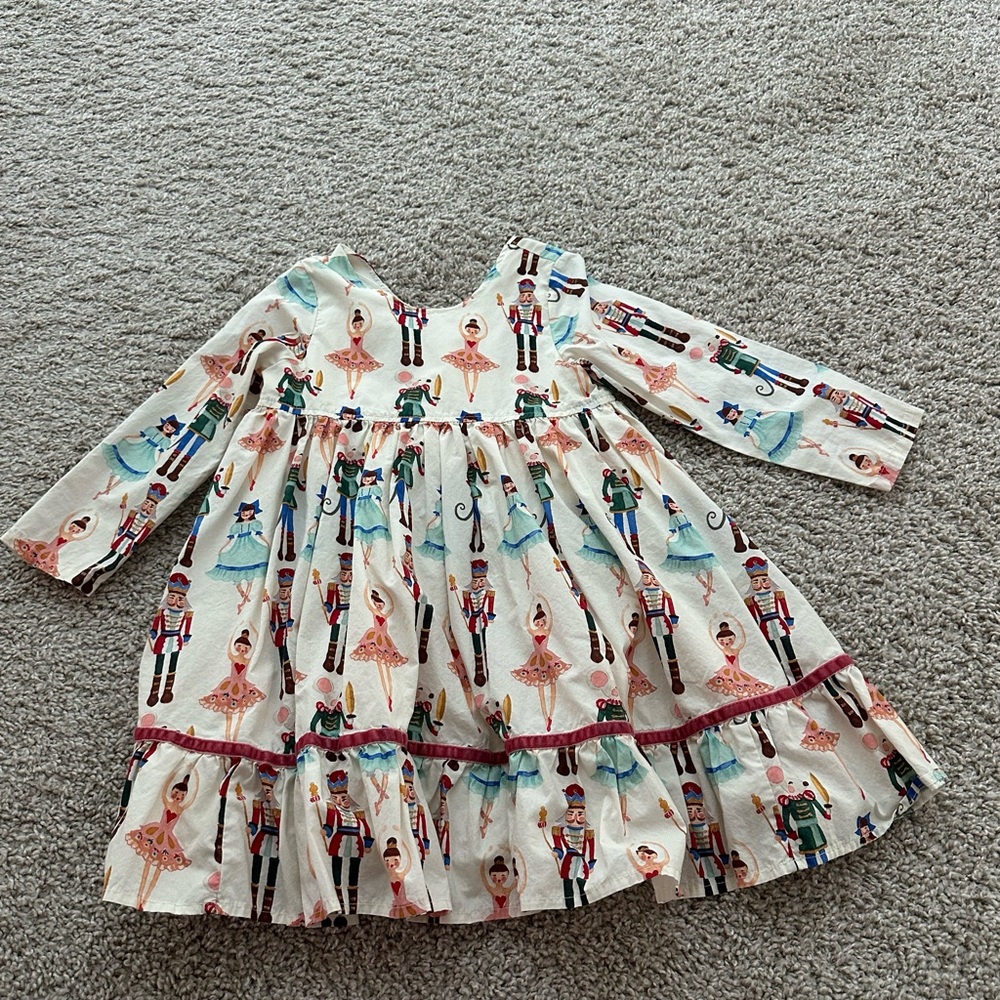 Pink Chicken Festive Nutcracker Dress - Picture 2 of 5